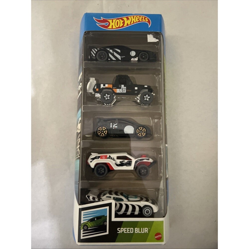 Hot Wheels Speed Blur 5-Pack NEW